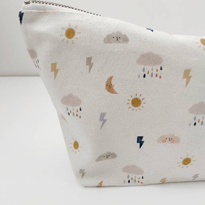 Bobbin and Bumble - Baby Changing Mats - Wholesale Diaper Bag - Baby - Nappy Organiser Bag | Weather Print | Baby Travel Pouch