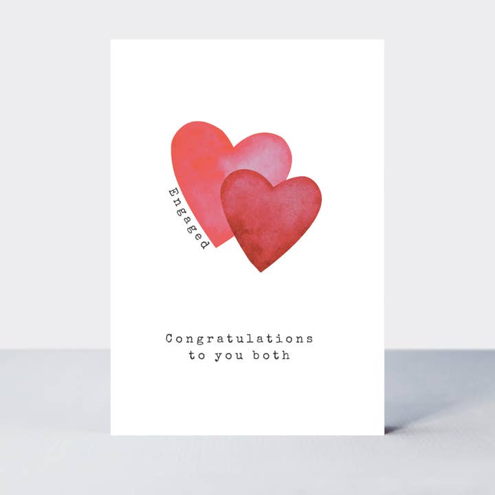 Tarjeta de Compromiso Amor Vida Doble Corazón para venta al por mayor de Petimo