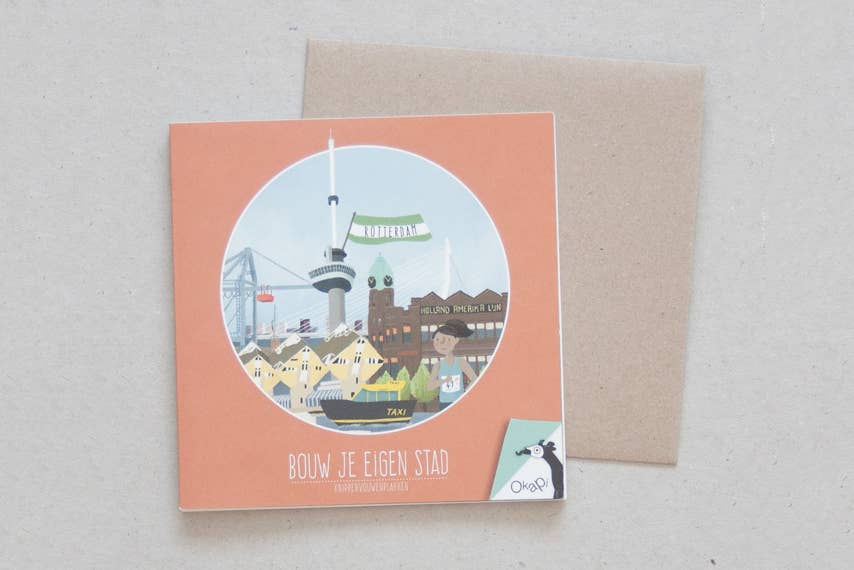 Loopvis - Wholesale DIY Craft Kit - Build your own city - Rotterdam0