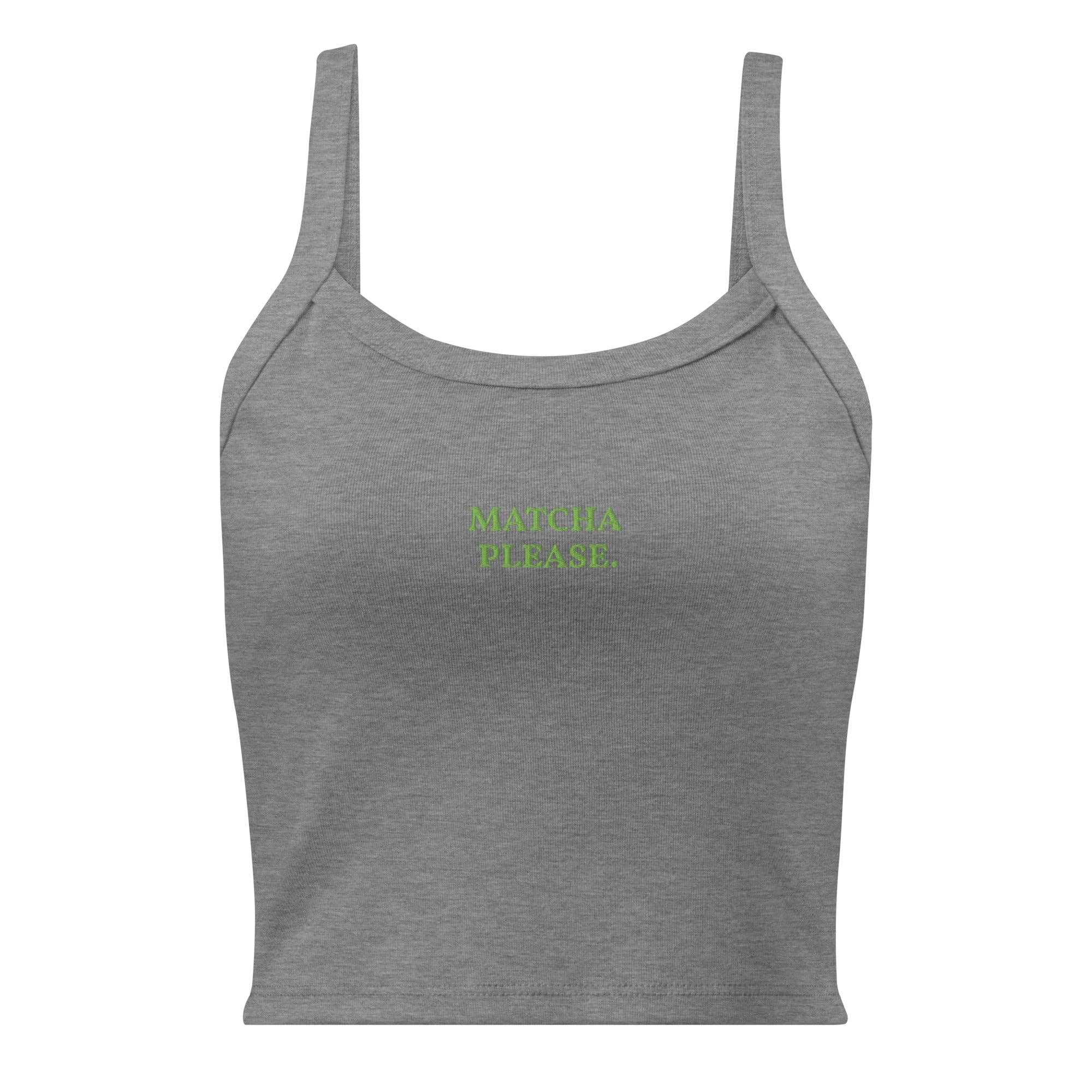 The Refined Spirit - Wholesale Tank Top - Women's - Matcha Please - Tank Top1