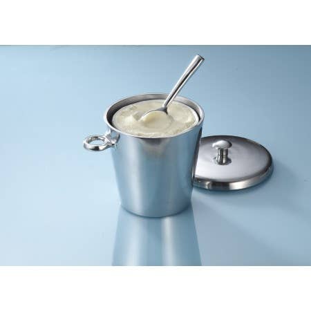 India Handicrafts Inc - Wholesale Ice Cream Scoop - Mini Ice Cream Bucket with Scoop & Lid