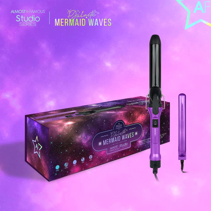 Paradox Purple Mermaid Waves 2-Piece Set with Curling Wand & Mini ToGo for wholesale on Faire3