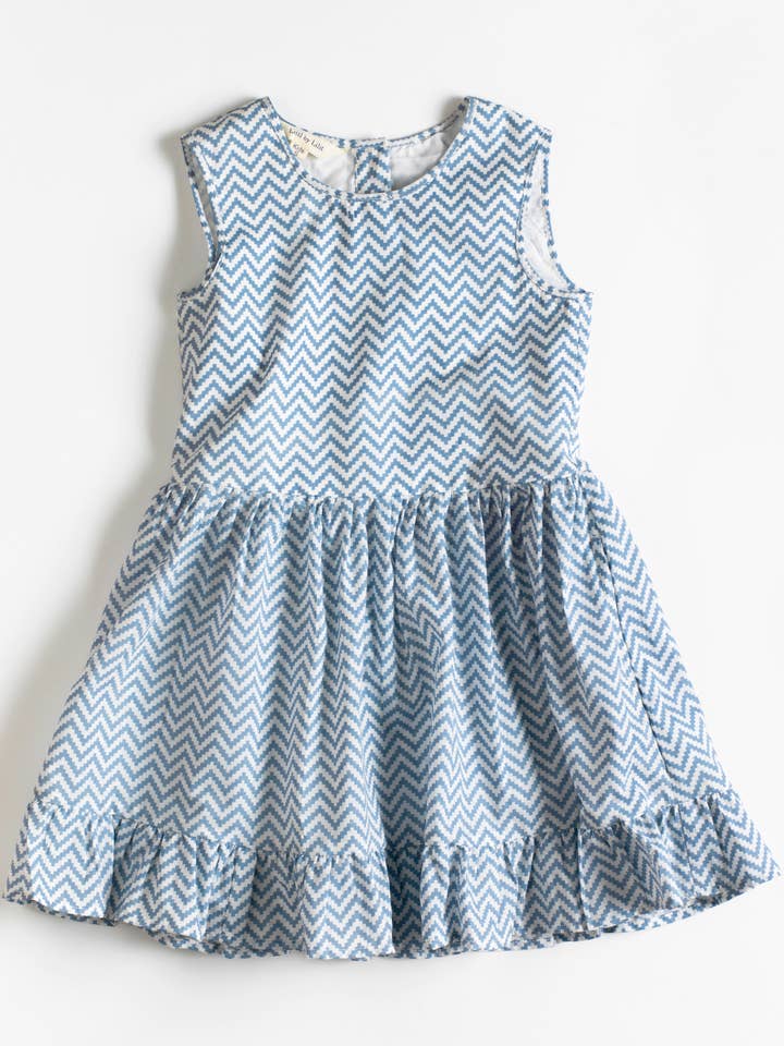 Muñeca, Zig-zag Azul Claro para venta al por mayor de littl by lilit