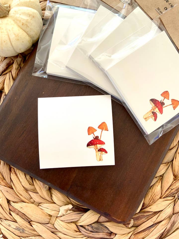 Mushroom Sticky Notes | Fungi Post-its | Forest Stationery
for wholesale by papierwinkel