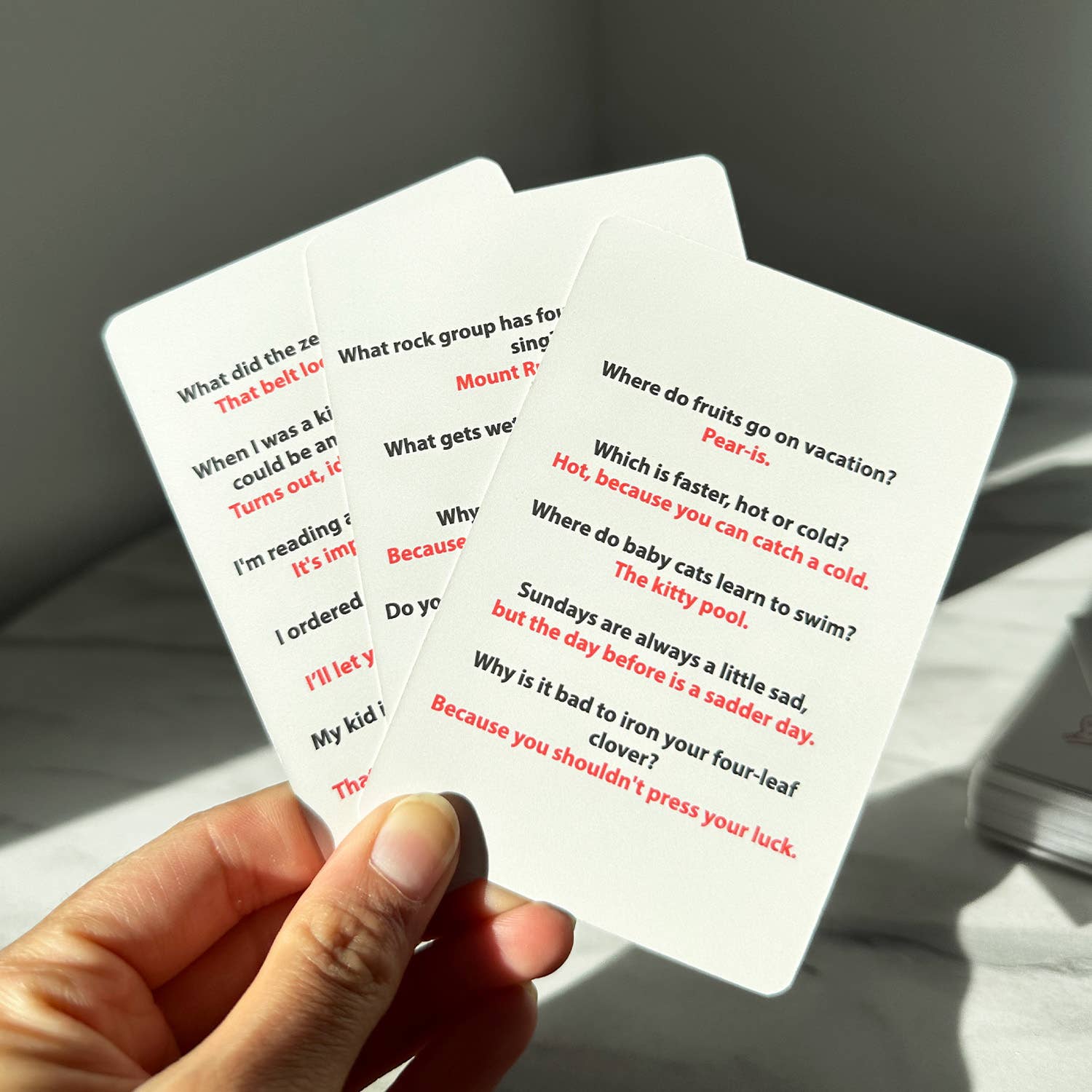 Pikkii – wholesale Card game – Dad Jokes Playing Cards | New Dad Gift | Father’s Day Gift4