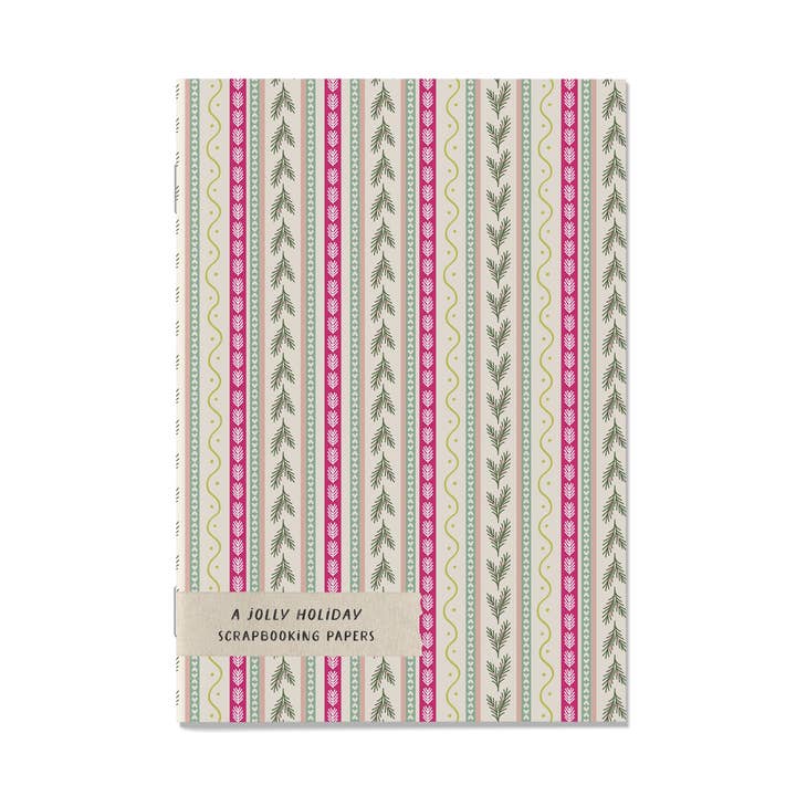 Ein fröhlicher Feiertag • Scrapbooking-Papierheft für den Großhandel von Sadie's Stickers