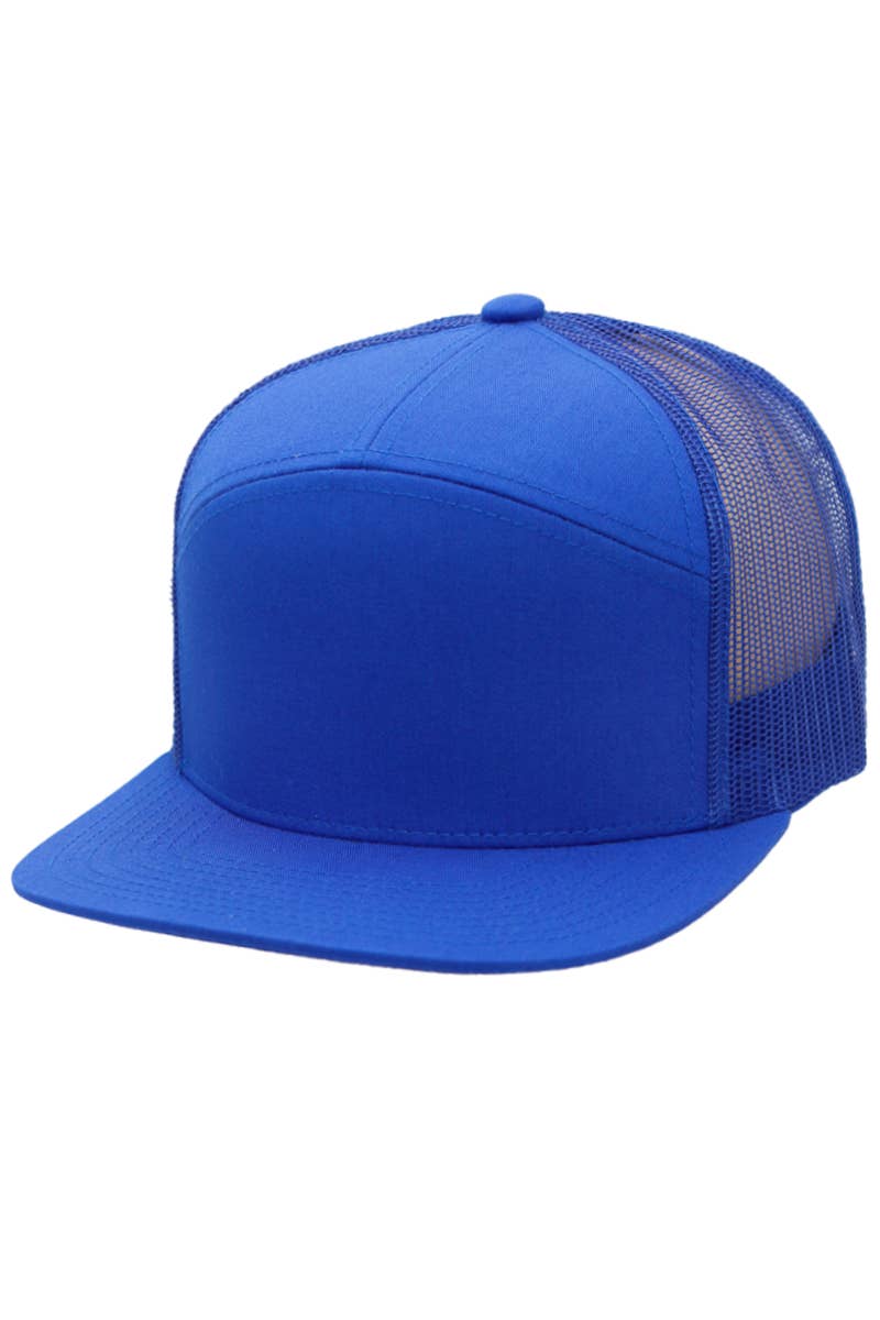 Cap Zone - Wholesale Truckerpet - Uniseks - Unikleurige 7-panel truckerpet van katoen-polyester mix6