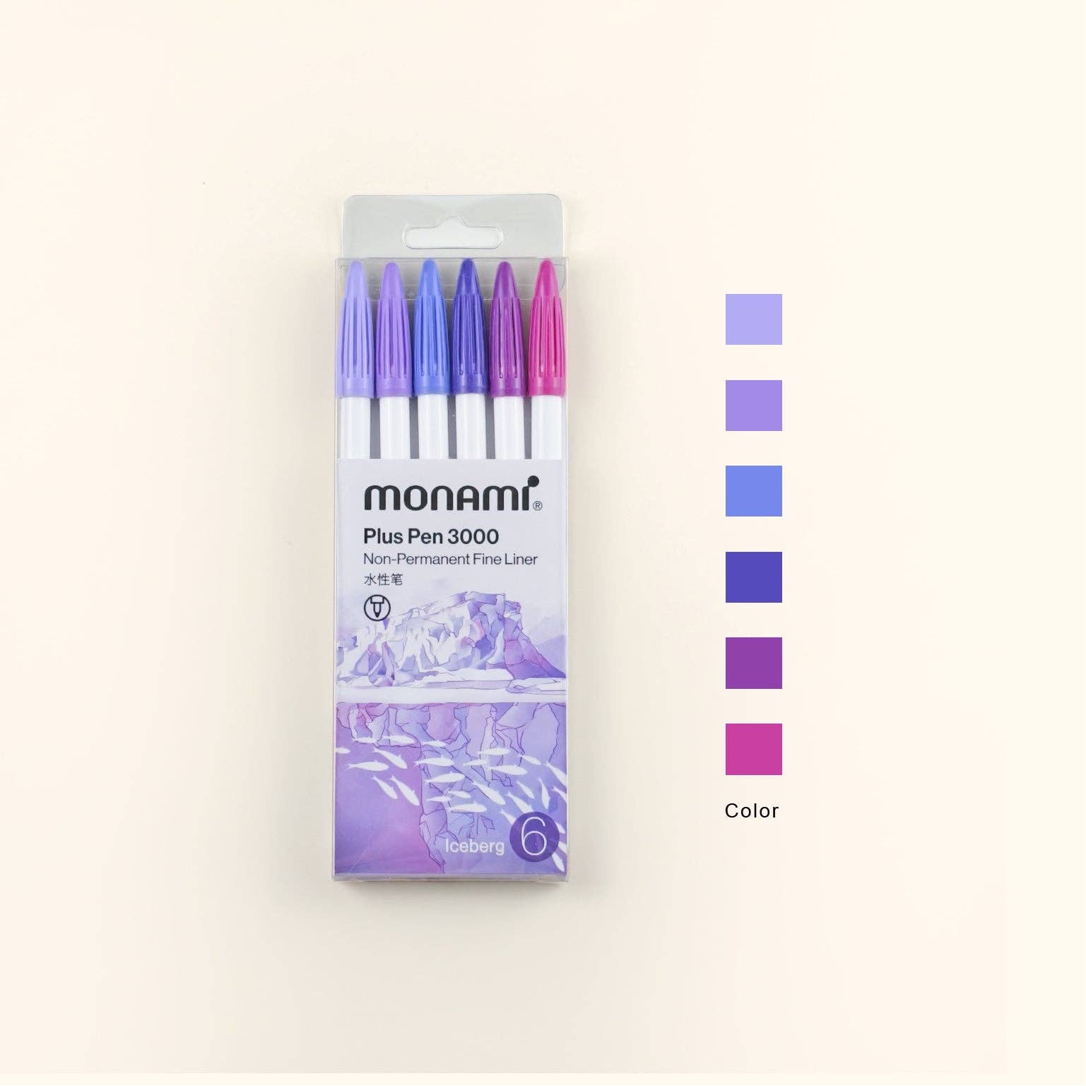 LULUFUNSTUDIO - Wholesale Pen - Monami | Plus Pen 3000 Pen Set | 0.4mm Fine Journal Pen0