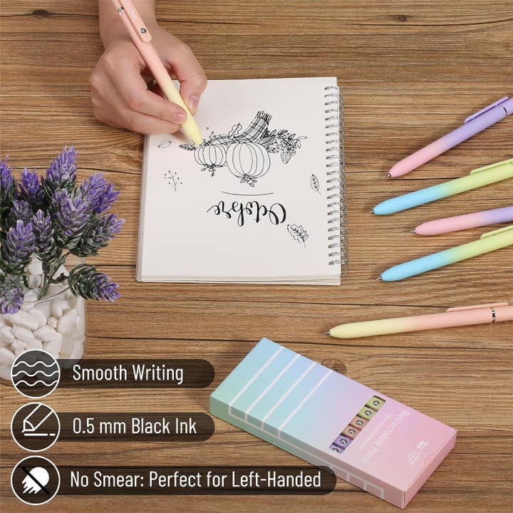 Mr. Pen - Wholesale Pen - Mr. Pen- Retractable Gel Pens, 6 Pack