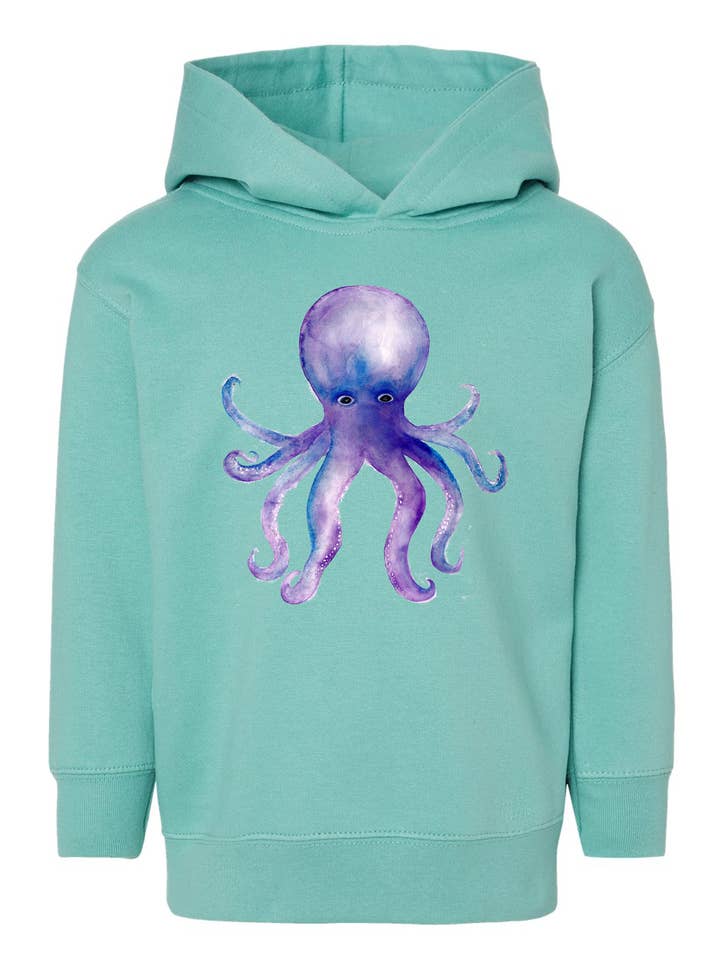 Octopus Hoodie for wholesale by Blue Mermaid Art