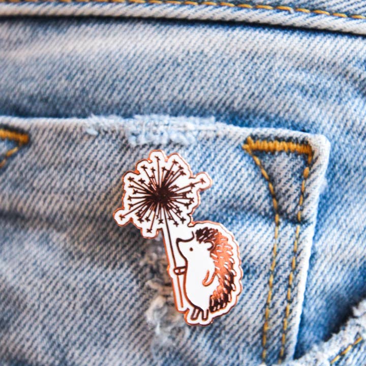 Tales of Eleanor - Wholesale Lapel Pin/Button - Dandelion Enamel Pin
