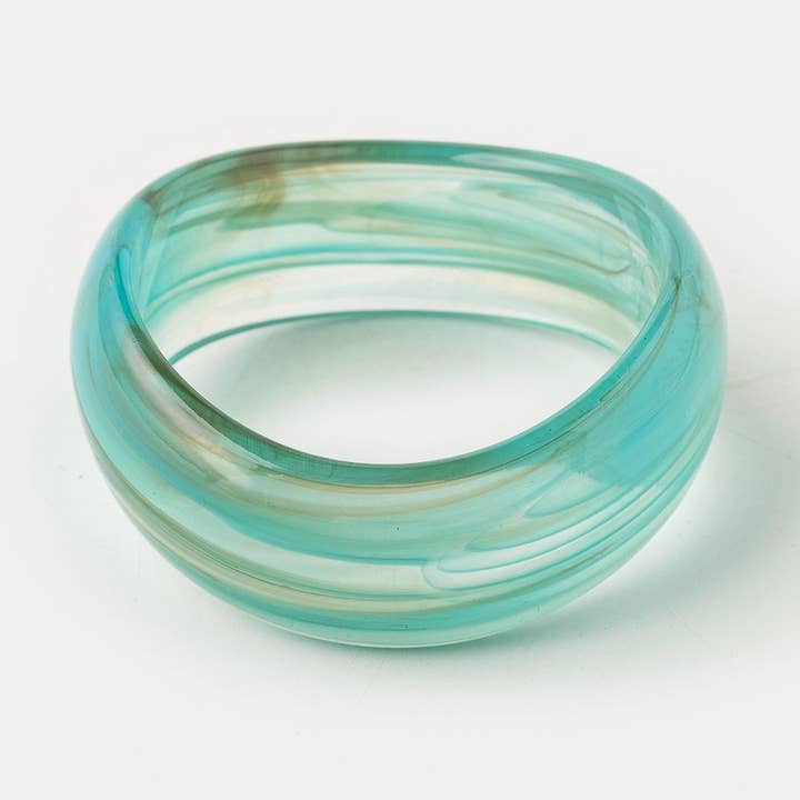 The Looks by Fame Accessories - Wholesale Bangle bracelet - Transparent Resin Bangle Bracelet1
