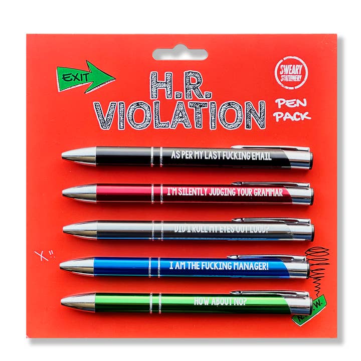 Disrupted Industries - Wholesale Pen - H.R. Violation Pen Pack2