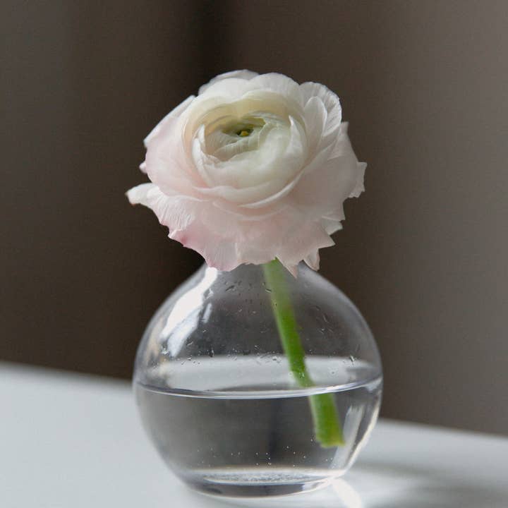 WGV International - Wholesale Vase - WGV Small Round Bud Vase - 4" x 4"H