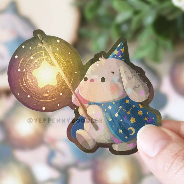 Light the Way - Sticker for wholesale by Yeppenny Doodles LLC