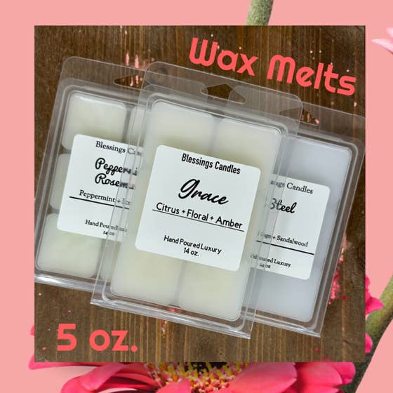 5 oz Large Warm Fragrances Wax Melt for wholesale by Blessings Candles