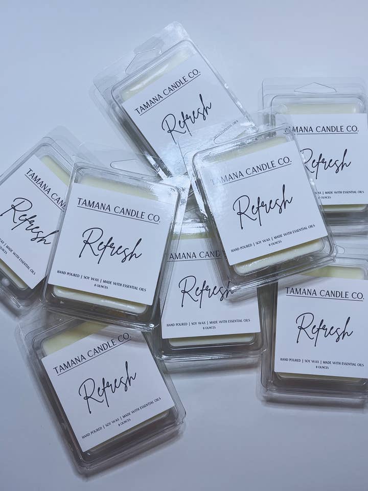 Refresh Lotion Wax Melt for wholesale by Tamana Candle Co.