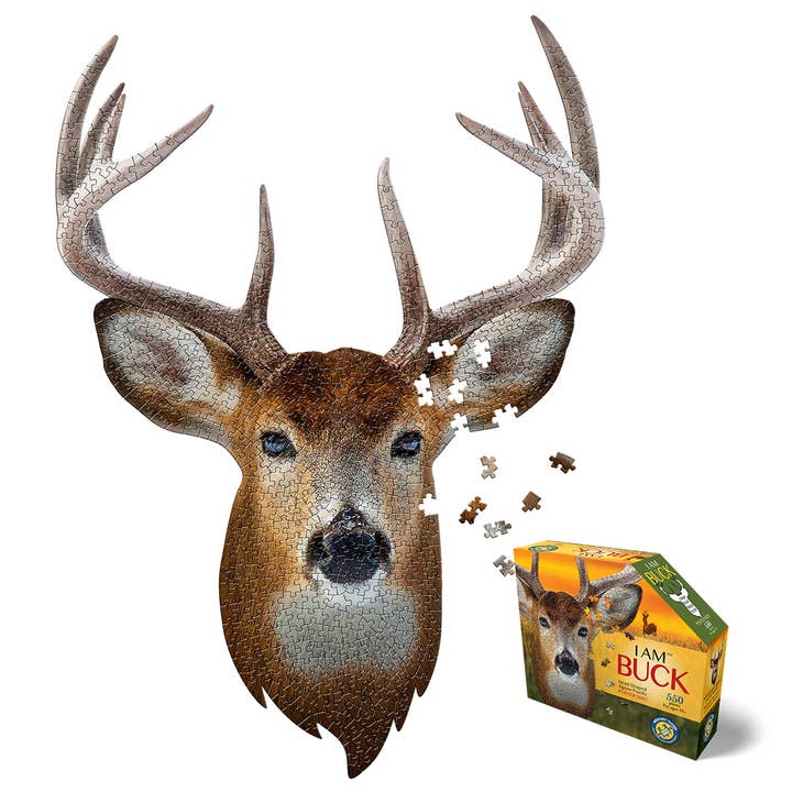 Madd Capp Games & Puzzles - Wholesale Puzzle - Adult - I AM Buck 550 piece jigsaw puzzles - gift