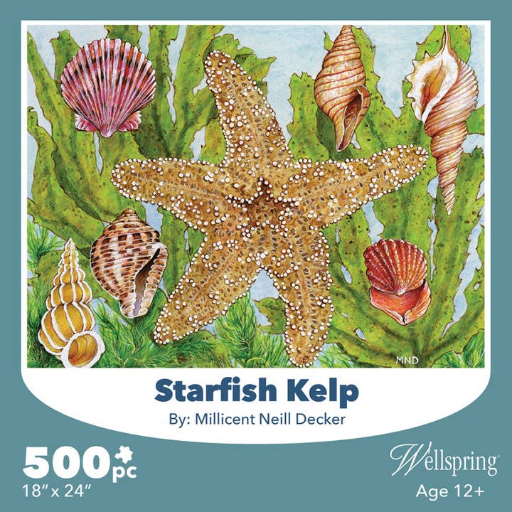 Puzzle - Starfish Kelp for wholesale by Wellspring