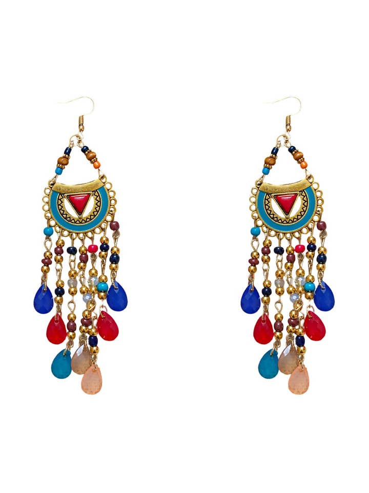 Earwish - Boho Vintage Teardrop Earrings for wholesale by Funkyrel® Atzbranding Limited