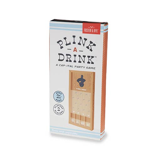 Foster & Rye - Wholesale Board Game - Plink-A-Drink Game