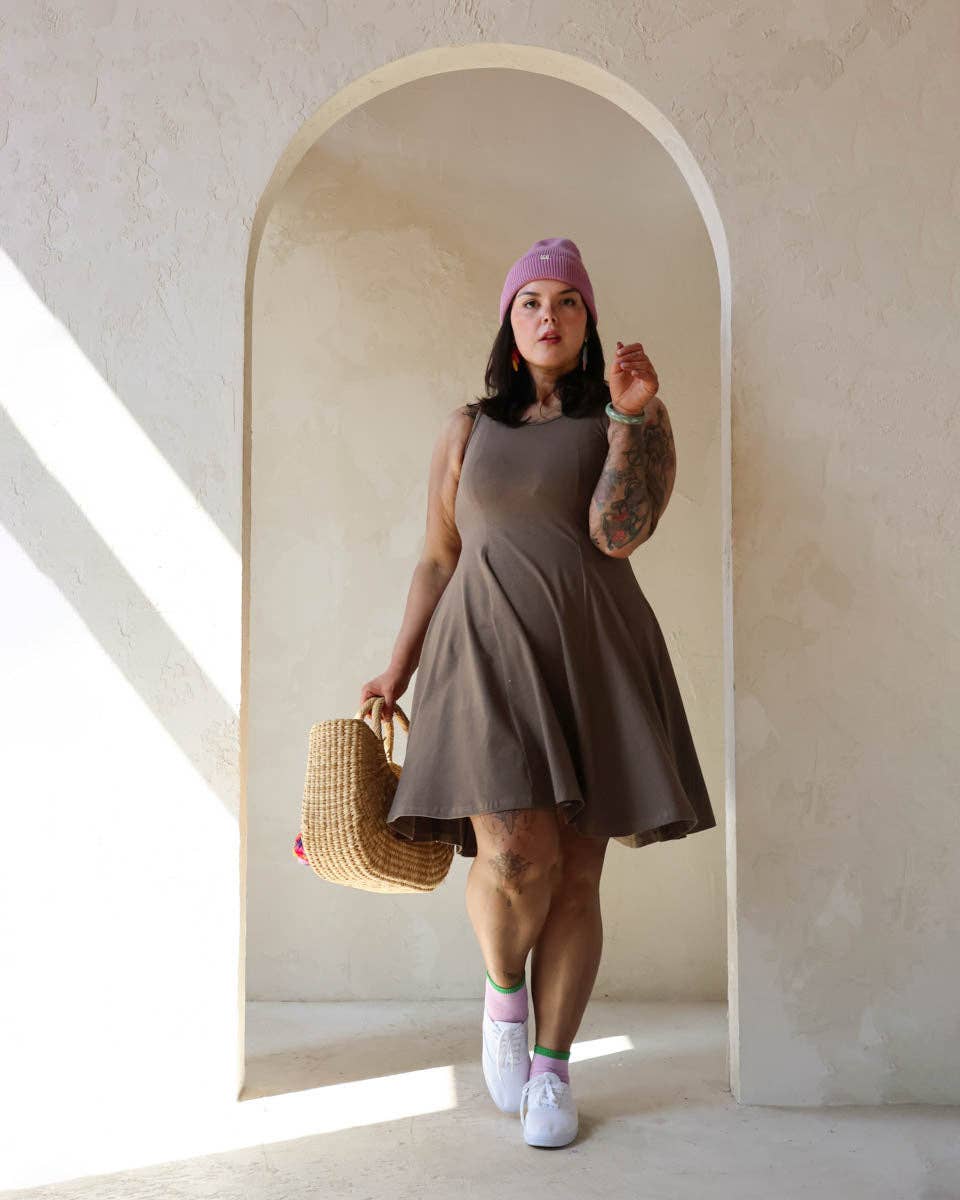 Wulfka - Wholesale Dress - Women's - Adria A-Line Dress5