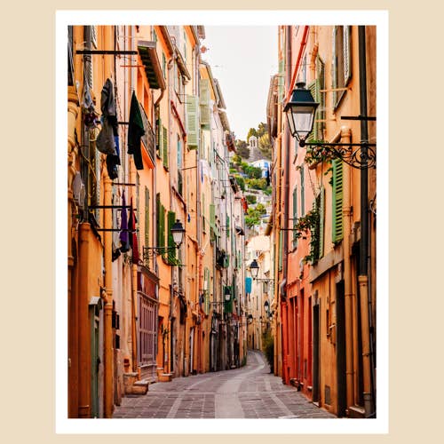 Arte Print Riviera Francesa (11x14): Sombras e Luz por atacado de Charlotte to Paris