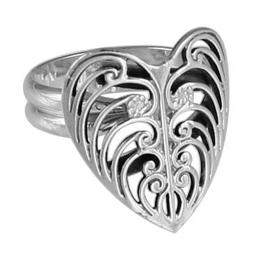 Philip Simmons hjertejusterbar ring for engroshandel hos G2 Silver