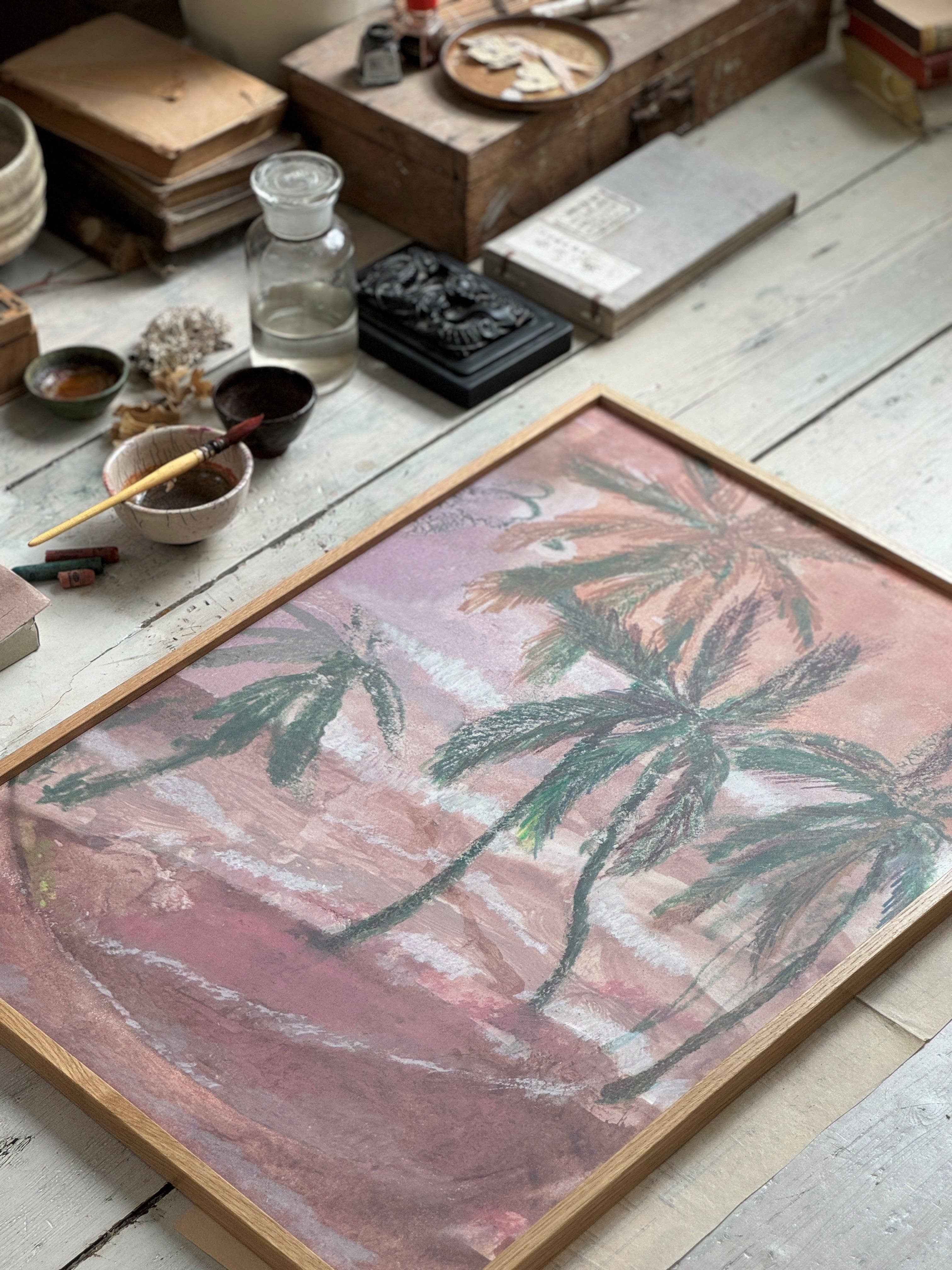 tinystories - Wholesale Art Print - Art Print "Dreaming Of Palmtrees"1