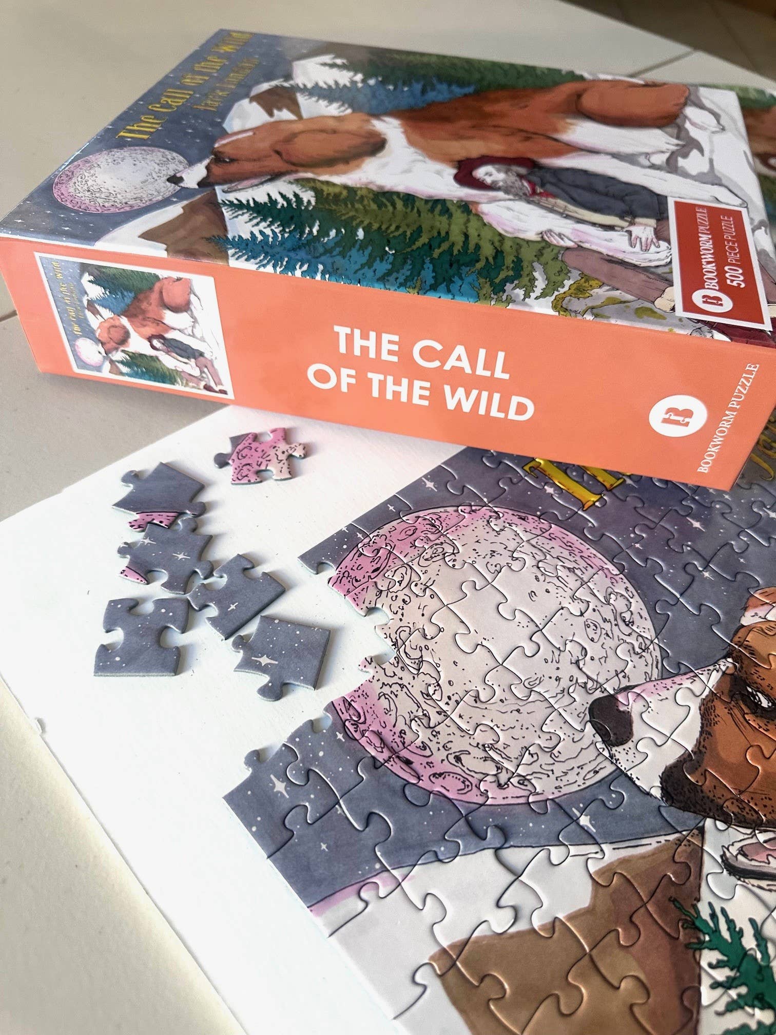 Bookworm Puzzle - Wholesale Puzzle - Adult - NEW! THE CALL OF THE WILD -500 PIECE JIGSAW PUZZLE8