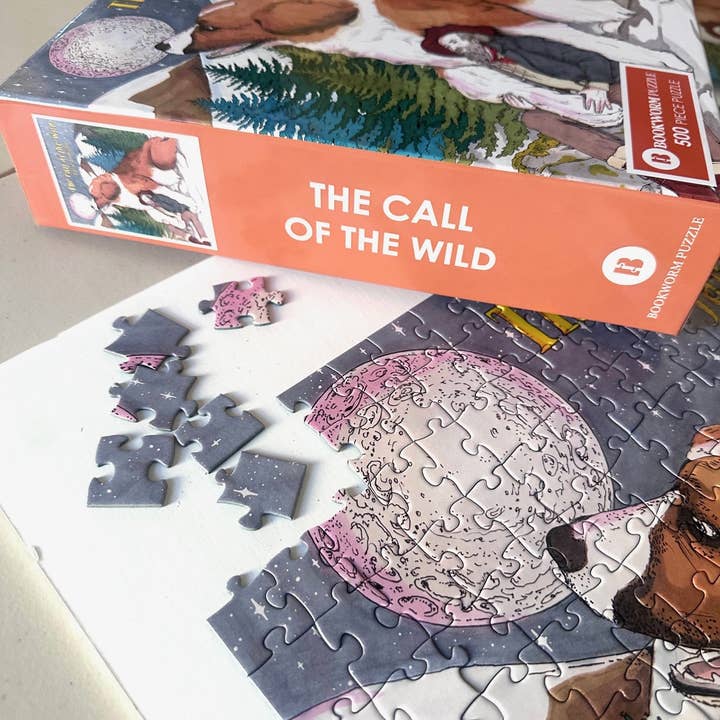 Bookworm Puzzle - Wholesale Puzzle - Adult - NEW! THE CALL OF THE WILD -500 PIECE JIGSAW PUZZLE8