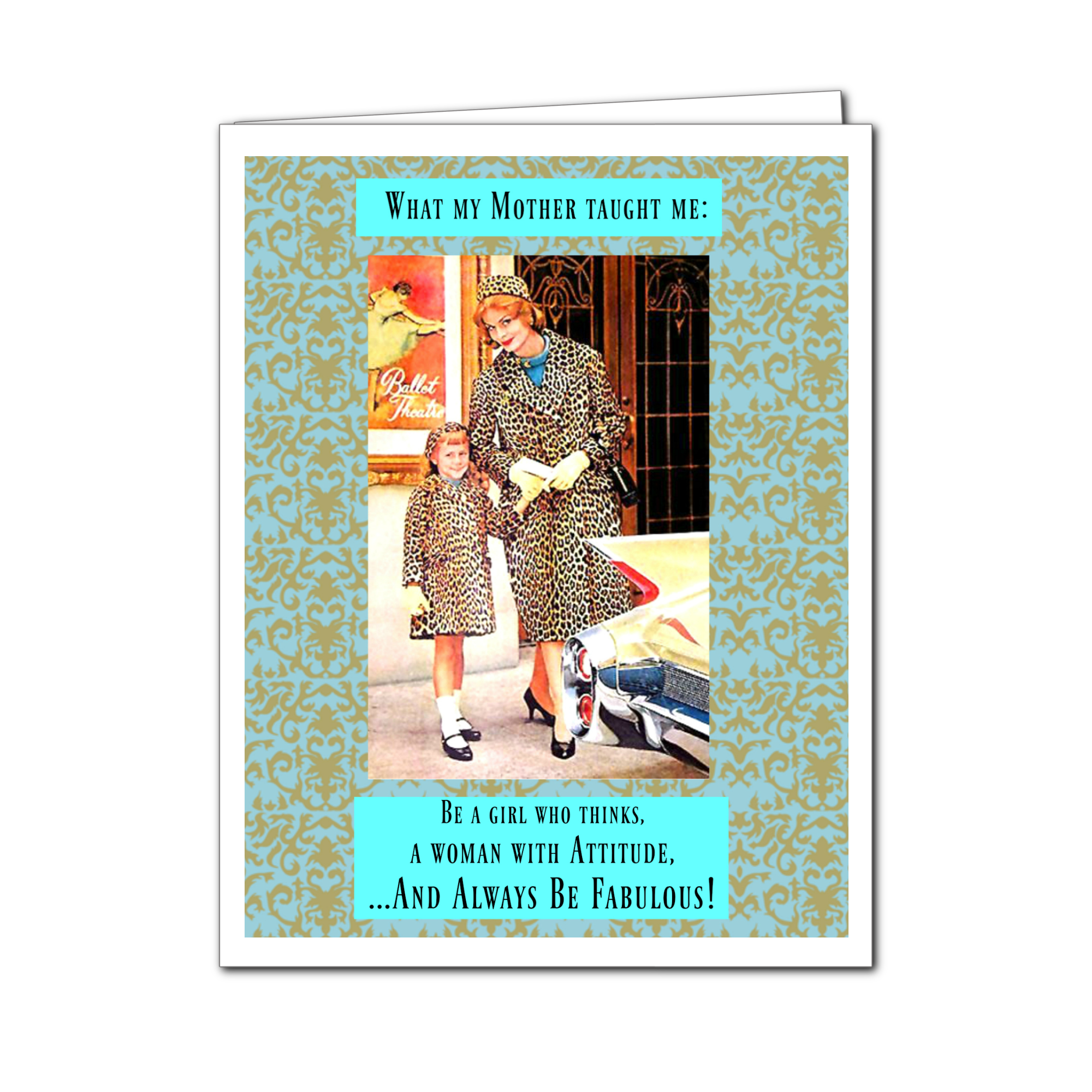 Ümlaut Brooklyn - Wholesale Mother's Day Card - Fabulous - Mother's Day Card2