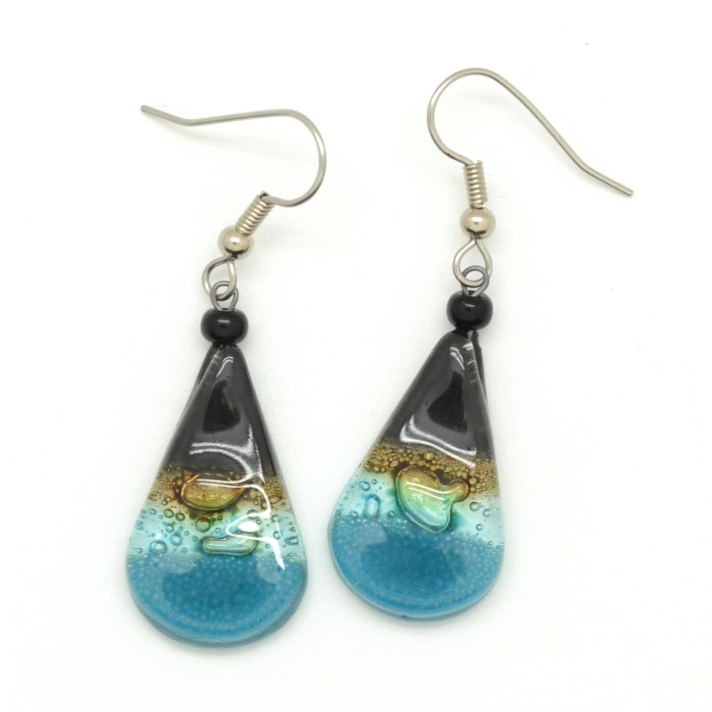 Dunitz & Company - Wholesale Dangle Earrings - Teardrop Glass Dangle Earrings5