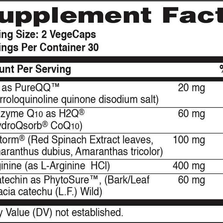Health Thru Nutrition - Wholesale Oral Supplement/Vitamin - CelluRex Cellular Optimizer PQQ, Coq10 Plus, Vegan Certified