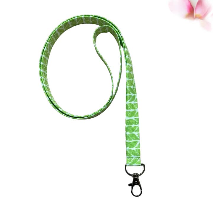 Lanyard for ID, Keys, Cell Phone - Lime Green for wholesale by Ann Gregory Designs