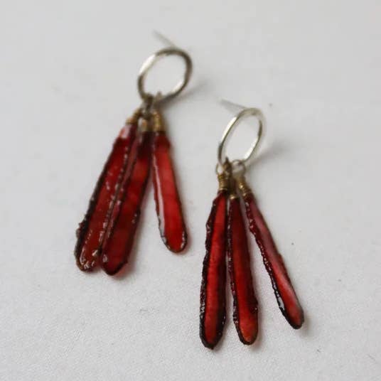 Feather Earrings for wholesale by Verso