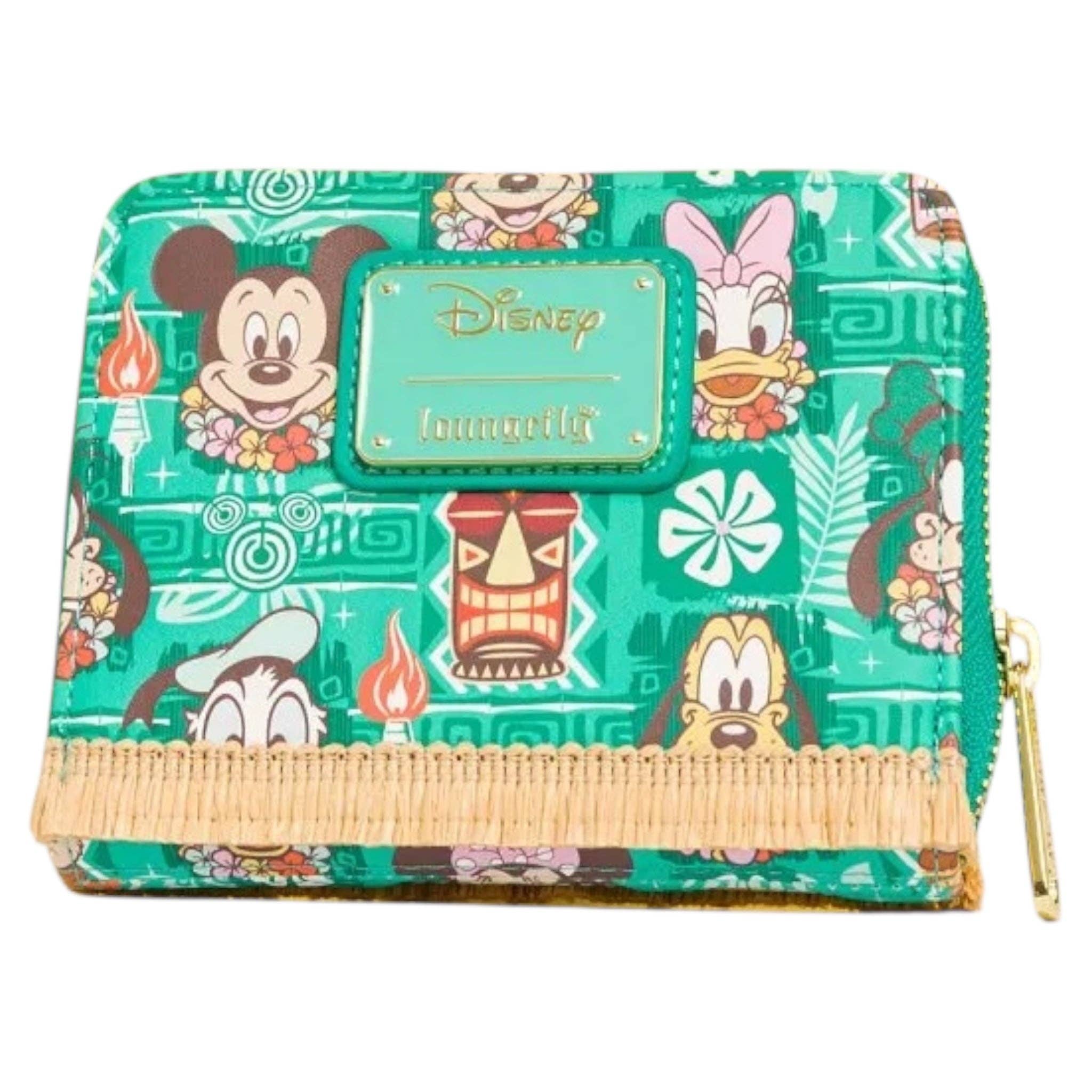 Grotto Treasures - Wholesale Wallet - Women's - Grotto Treasures Exclusive - Loungefly Disney Mickey and Friends Tiki Wallet1