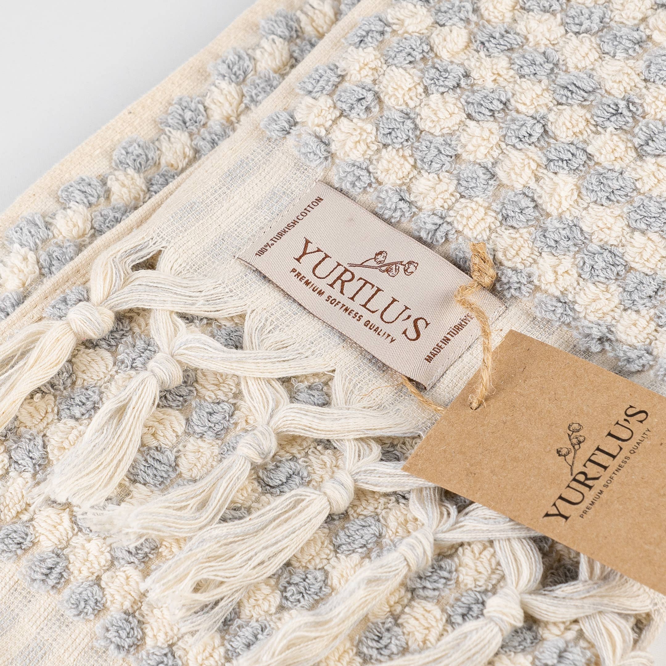 YURTLUS – wholesale Hand towel – Organic Bubble Series- Hand Towel 18x 37,Soft Thick Towel, Kitchen Towel21