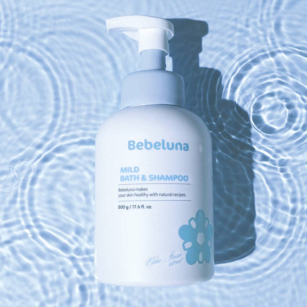 BEBELUNA – Engroshandel Hårshampoo – BEBELUNA, Mild Shampoo, Daglig Brug, 17,6 oz (500g), 98% Naturlige Ingredienser til Spædbørn, Babyer, Børn, Voksne - Alt i Én3