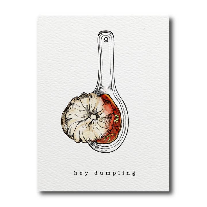 Hey Dumpling for wholesale by CARDS BY ALLIE