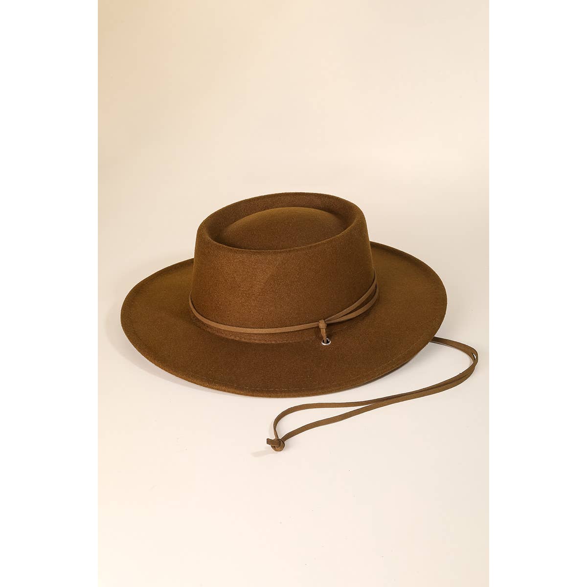 Anarchy Street - Wholesale Fedora - Women's - Leather Chin Strap Pork Pie Hat2