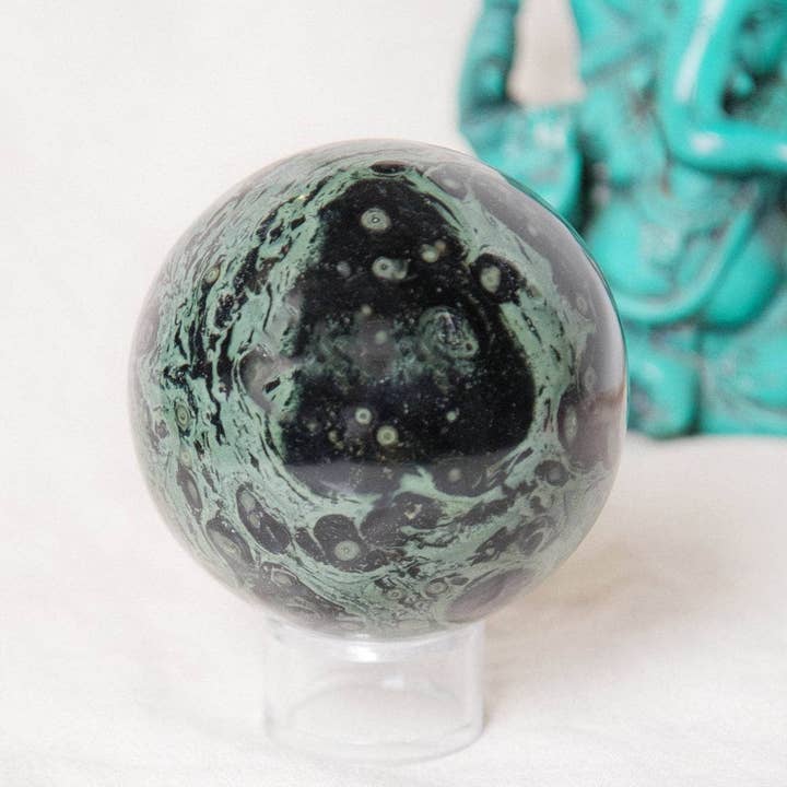 Tiny Rituals - Wholesale Spiritual Stone/Crystal - Kambaba Jasper Sphere - AAA Premium Quality19