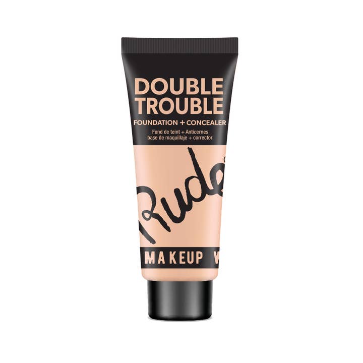 Rude Cosmetics - Wholesale Foundation - Double Trouble Foundation + Concealer5