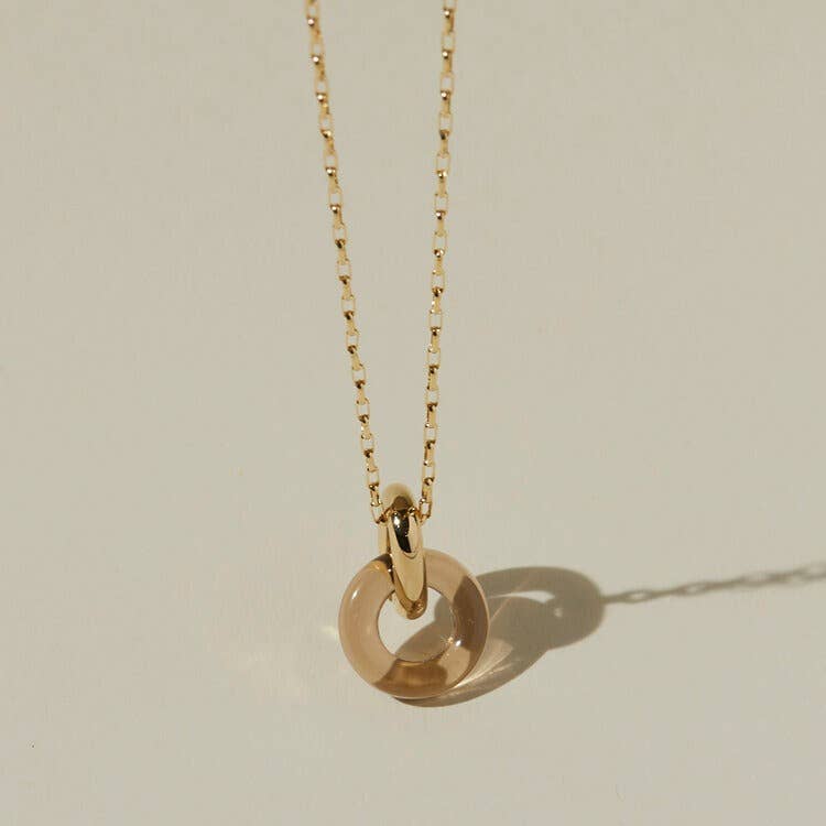 Lindsay Lewis – Engroshandel Halskæde med vedhæng – Anna Halskæde - Tan3