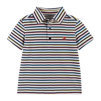 Wes & Willy Classic Short Sleeve Pique Polo/Navy