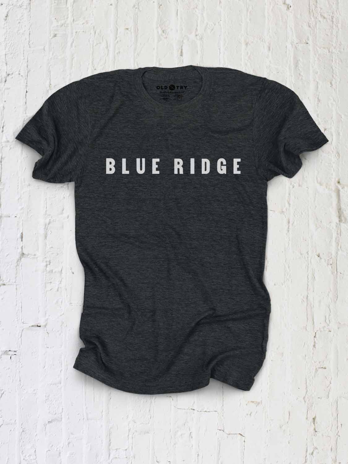 Old Try - Wholesale Screen Printed T-Shirt - Unisex - Blue Ridge2