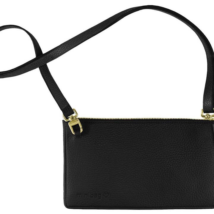 Minibag black GOLD (GOLD Metallteile) für den Großhandel von Minibag