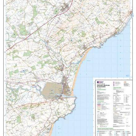 Carte de l'explorateur Arbroath Montrose Carnoustie - Ordnance Survey pour la vente par Map Marketing Limited