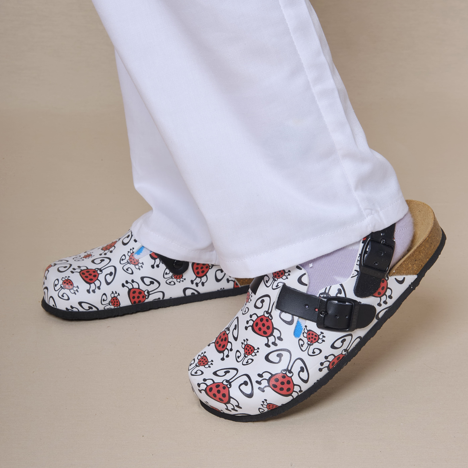 Haikon Hada (Calzame, Alster Komfort, Timoni) - Wholesale Clogs - Women's - Maikäfer Bio clogs for work or at home2