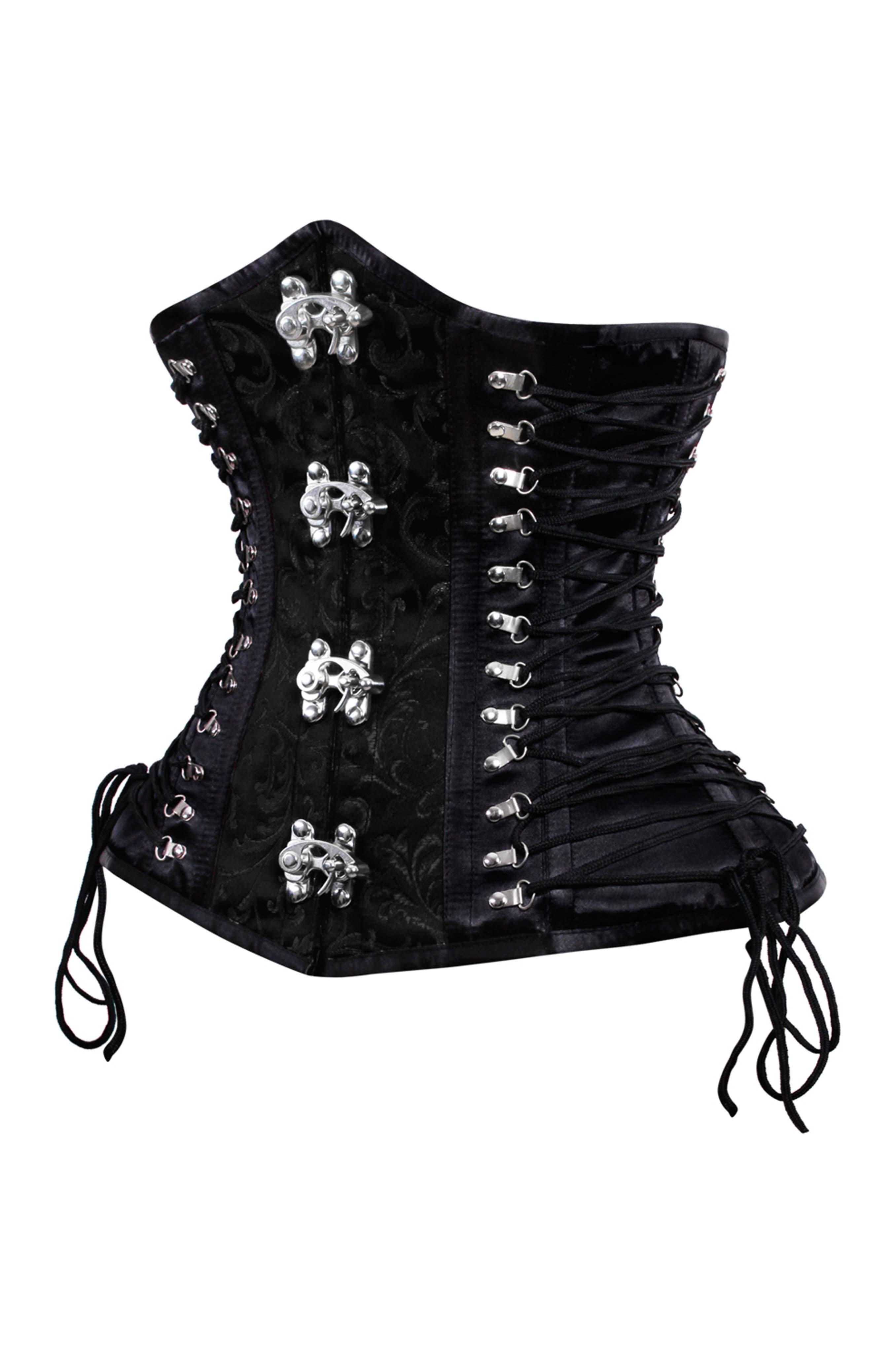 Sort Louise underbust korset for engroshandel på Faire5